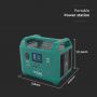 VT-303N 300W PORTABLE POWER STATION 20Ah/14.8V WITH U.K. PLUG