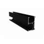 3.55M GS MOUNTING RAIL-BLACK, ALUMINUM 6005-T5