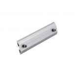 V-TAC Aluminium Rail Splice With 2Pcs Fixing Bolt Anodised Silver