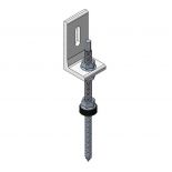 Hanger Bolt with AL L-foot, M10x200 Hanger Bolt with AL L-foot, M10x200