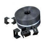 BIRD CONTROL SET - PVC COATED 30M MESH WITH 60 FAST CLIPS FOR 30MM PANELS