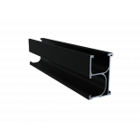 3.55M GS MOUNTING RAIL-BLACK, ALUMINUM 6005-T5 3.55M GS MOUNTING RAIL-BLACK, ALUMINUM 6005-T5