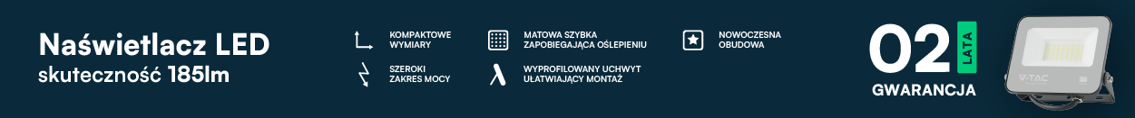 Naświetlacze LED 185LM