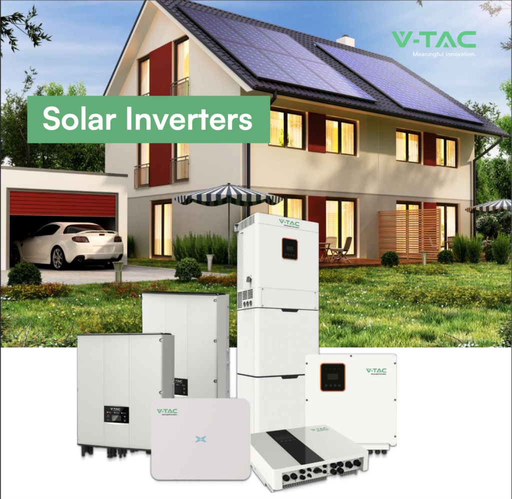 V-TAC now offer on-grid and hybrid inverters in the UK and EU
